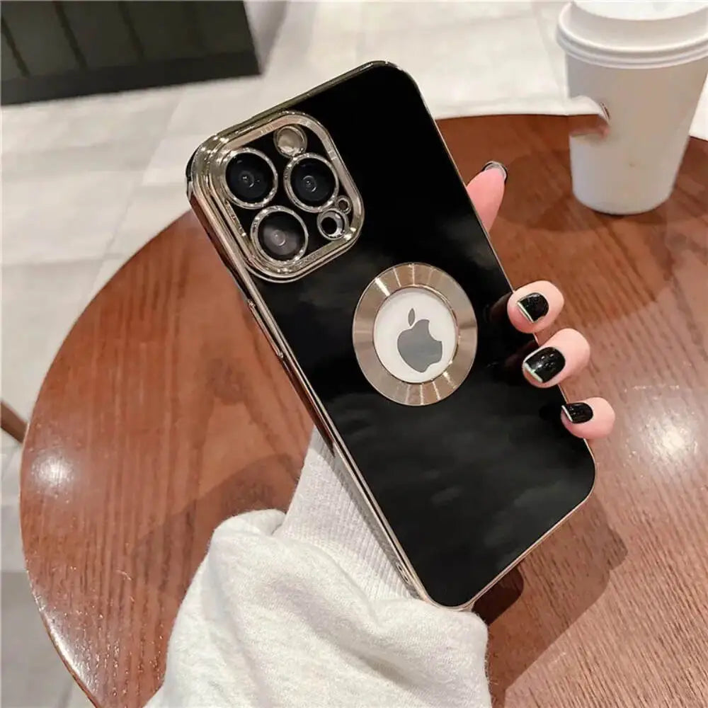 Luxury Glass Camera Protected Case
