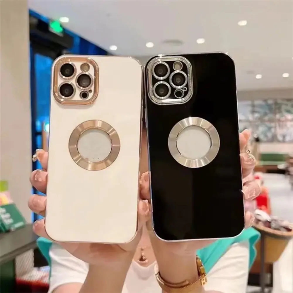 Luxury Glass Camera Protected Case