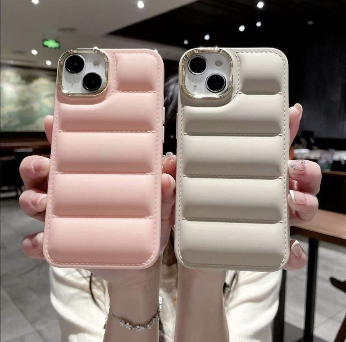 Iphone Matt Puff Case