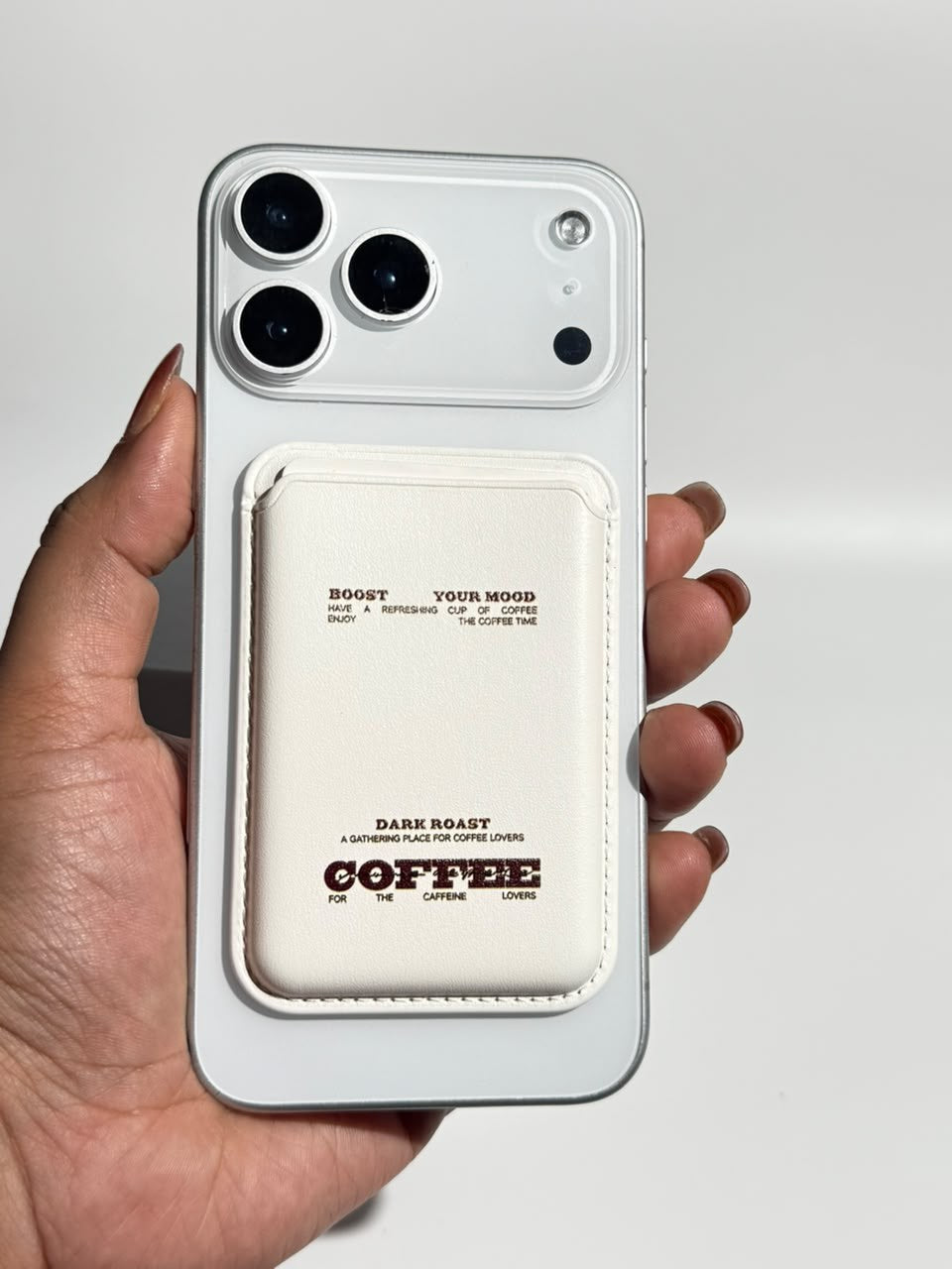 Dark Roast Coffee MagSafe Wallet
