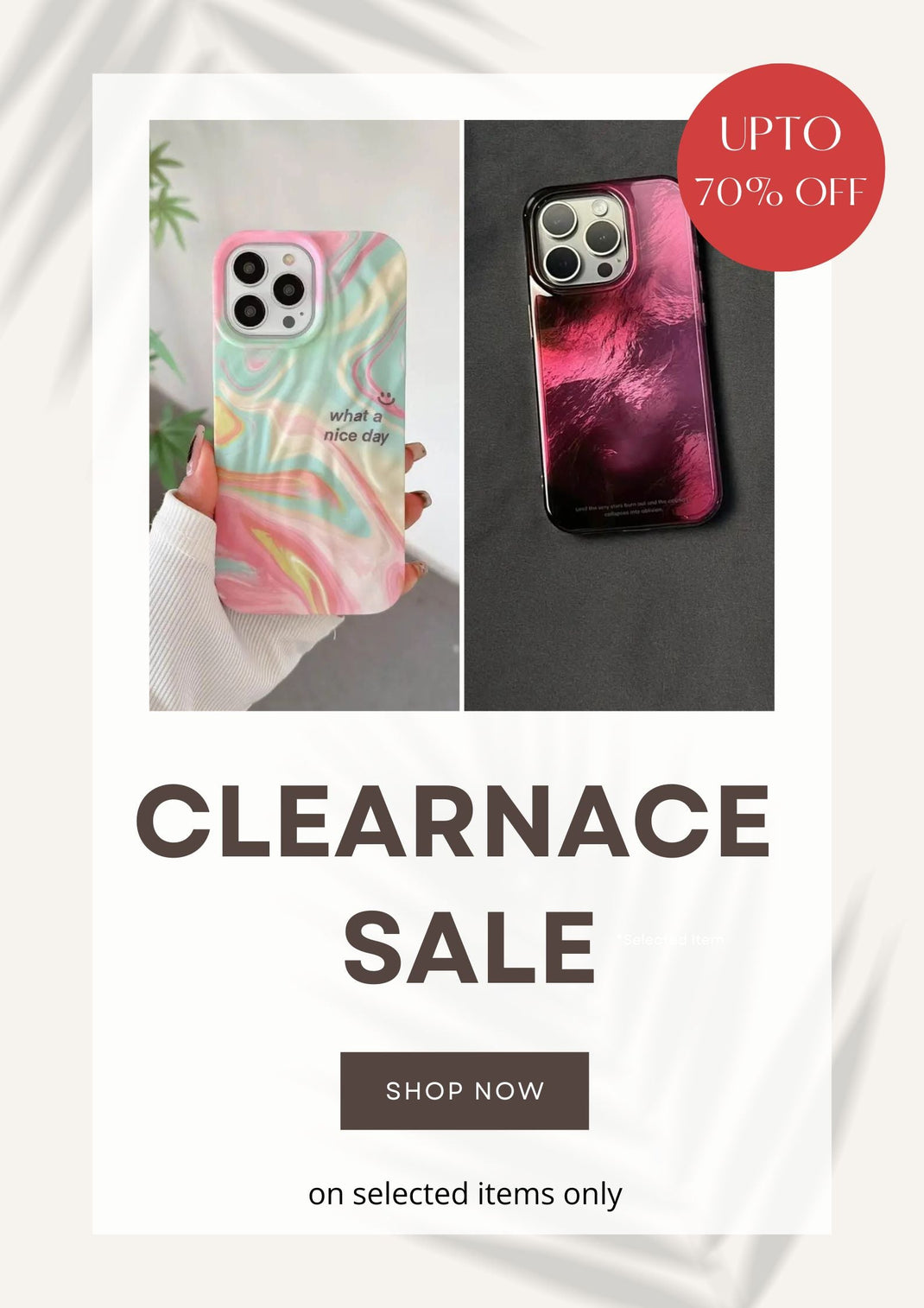Clearance Sale
