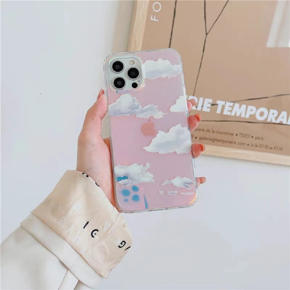 Iphone Cloud Holographic