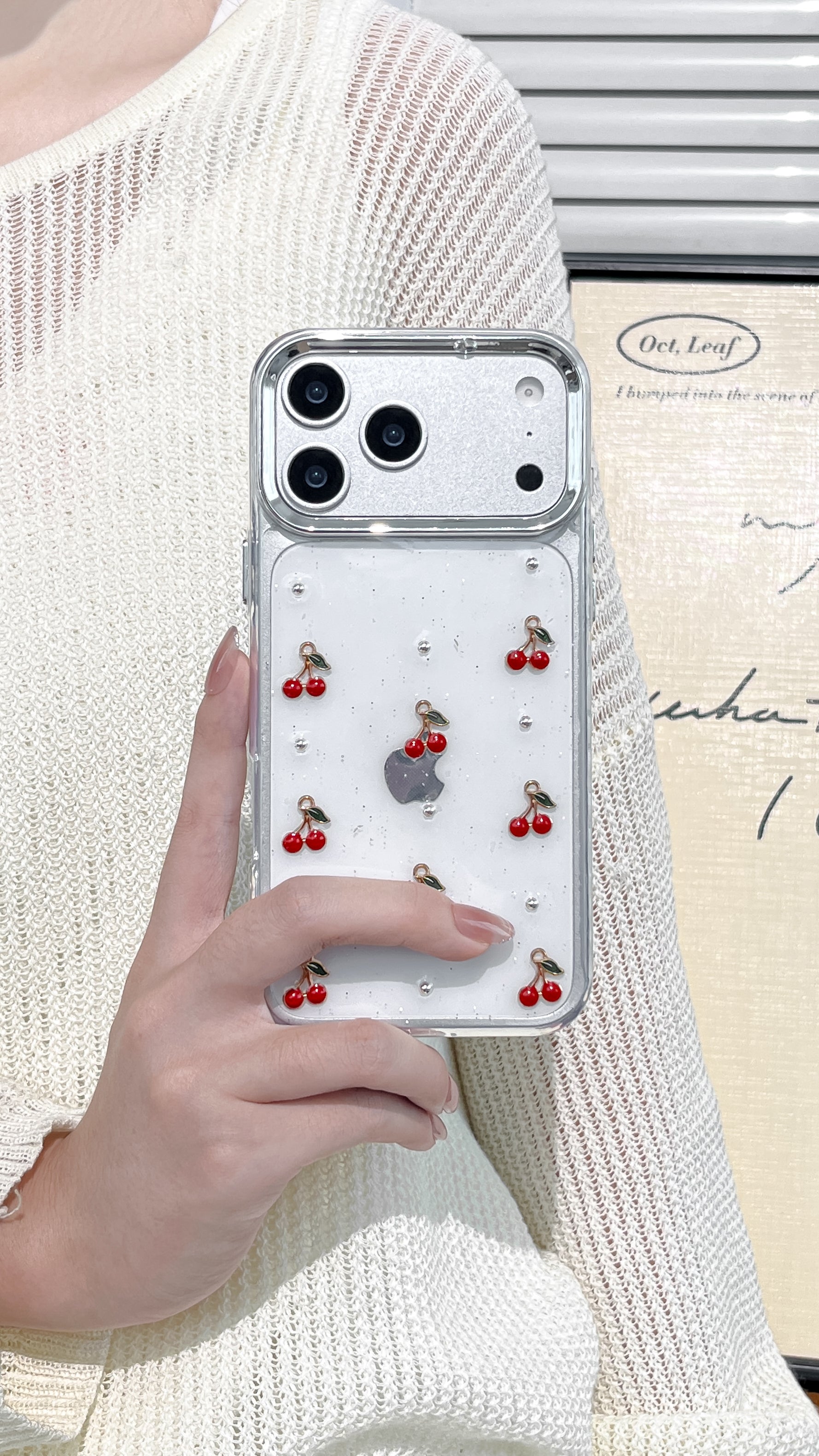 Cherry Charm iPhone Case – Clear Soft Protective Case