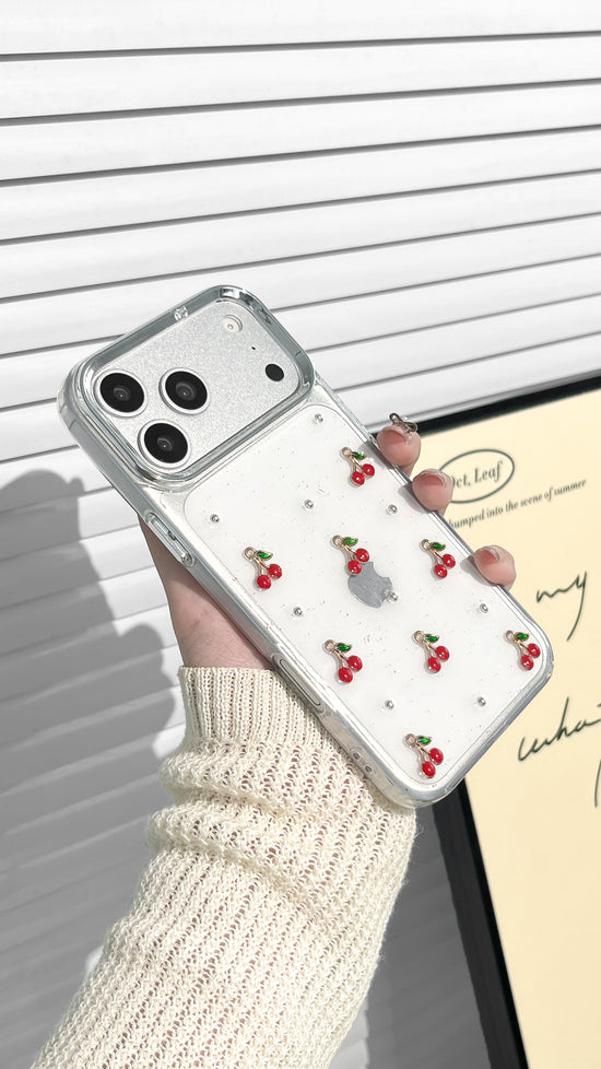 Cherry Charm iPhone Case – Clear Soft Protective Case