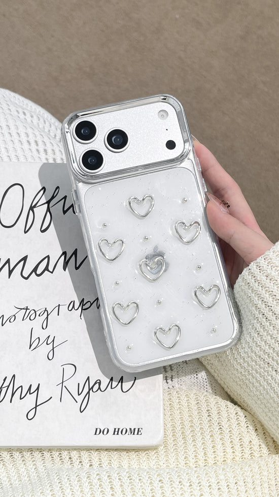 Clear Heart Phone Case – Soft, Stylish & Lightweight Protective Cover