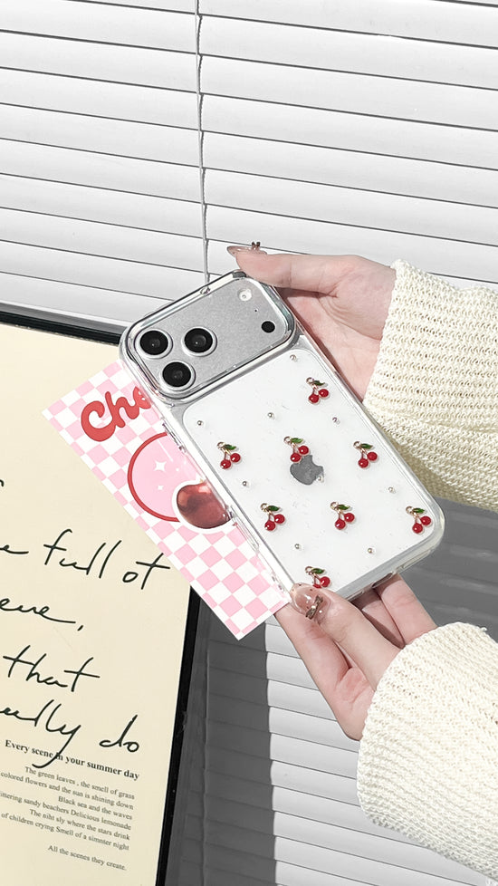 Cherry Charm iPhone Case – Clear Soft Protective Case