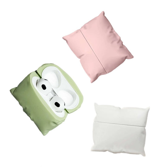Soft Pillow-Style AirPod Case in Three Calm Colors
