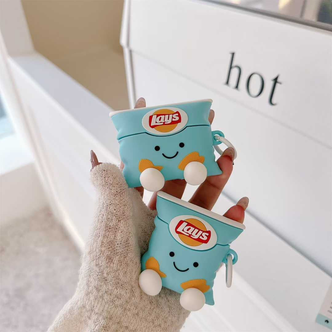 Cute Cartoon AirPods Case with Soft Grip and Fun Design