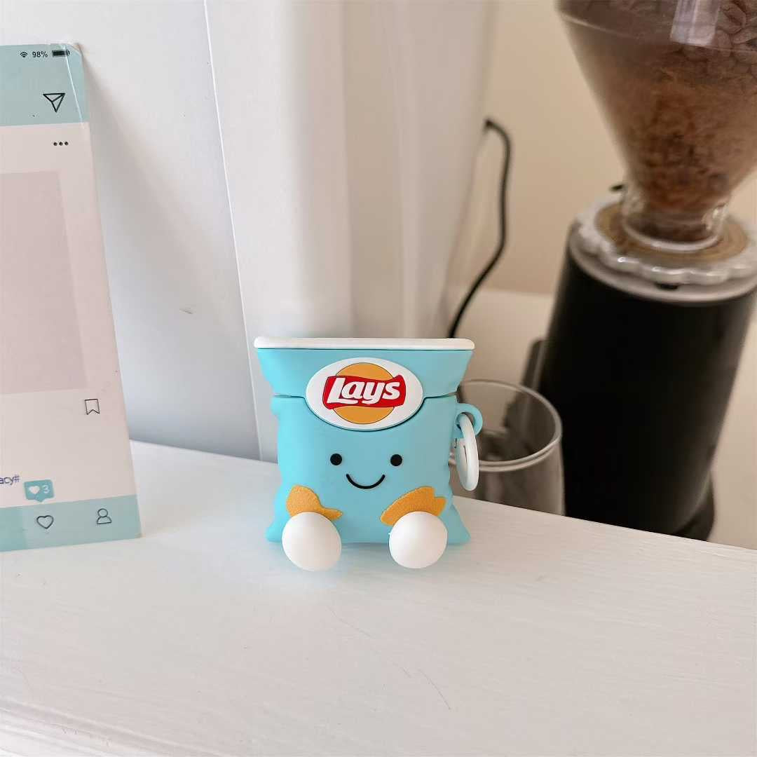 Cute Cartoon AirPods Case with Soft Grip and Fun Design