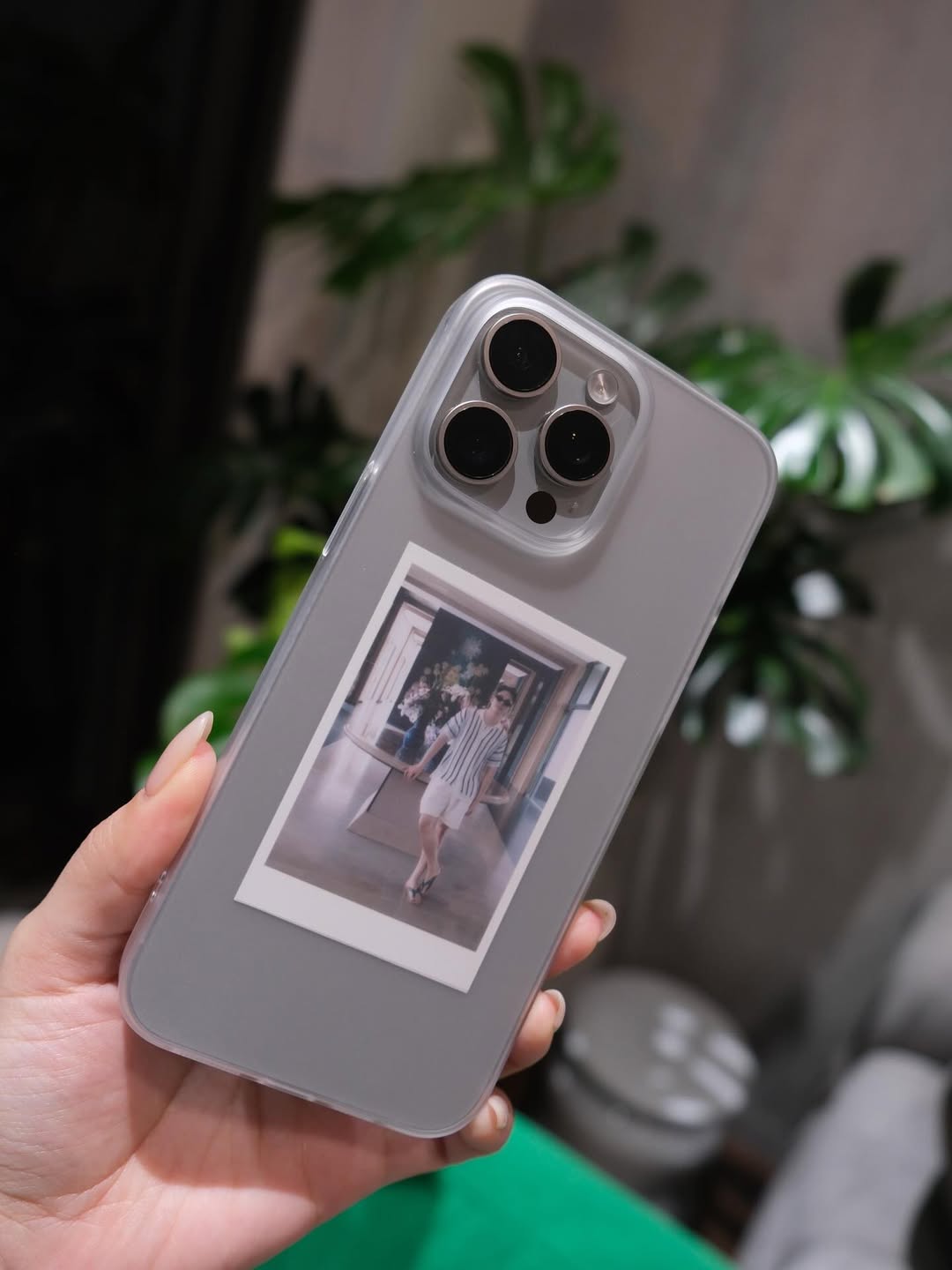 K-Pop thin Polaroid Style iPhone Case – Aesthetic & Minimal Design