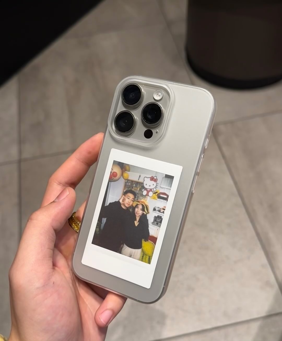 K-Pop thin Polaroid Style iPhone Case – Aesthetic & Minimal Design