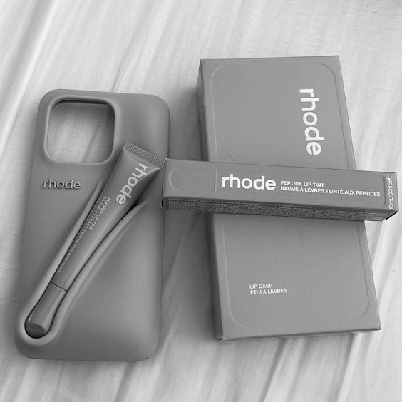 Premium Silicone iPhone Case with Built-In Lip Balm Slot and Gift Box