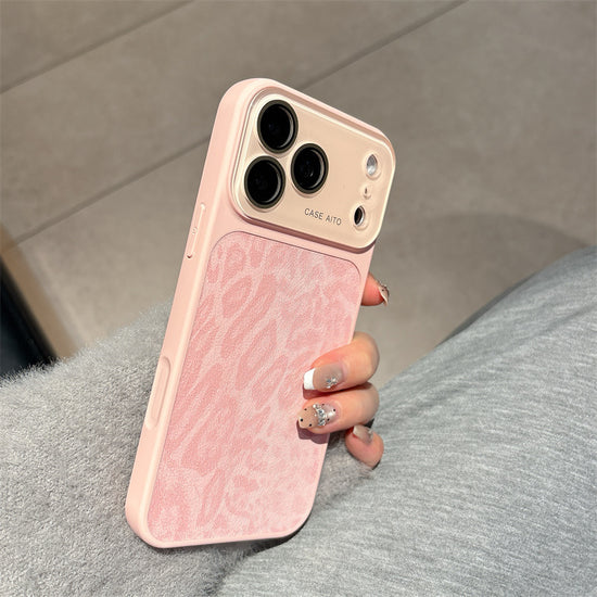 Elegant Pink Textured Phone Case – Durable & Stylish Protective Cover