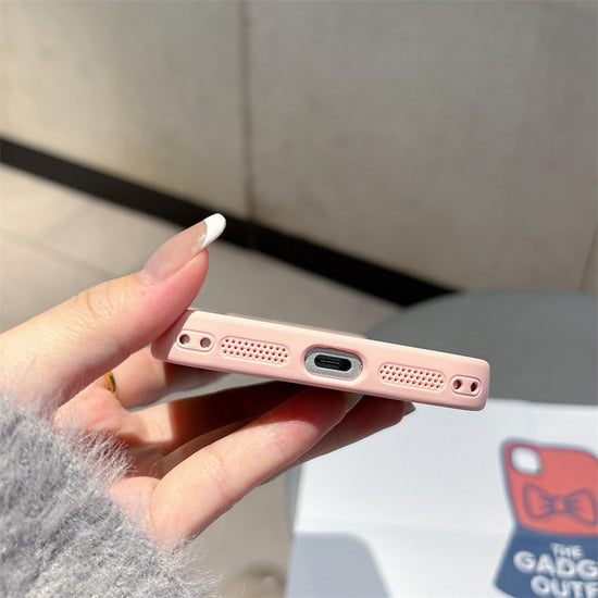 Elegant Pink Textured Phone Case – Durable & Stylish Protective Cover