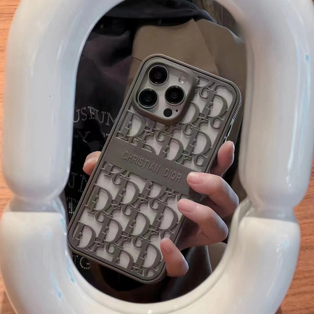 Electroplated Natural Titanium  Phone Case