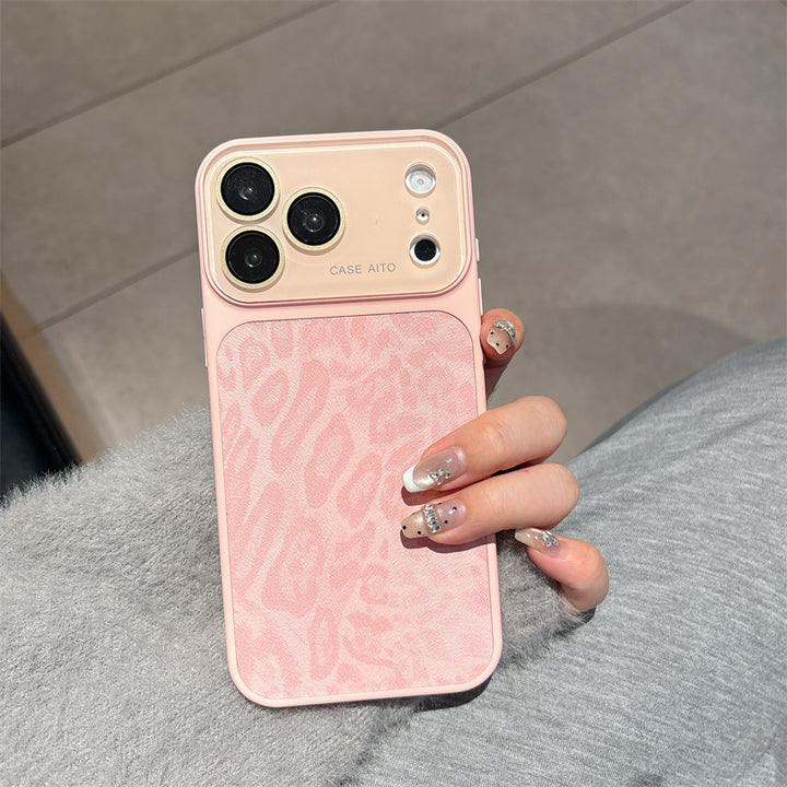 Elegant Pink Textured Phone Case – Durable & Stylish Protective Cover