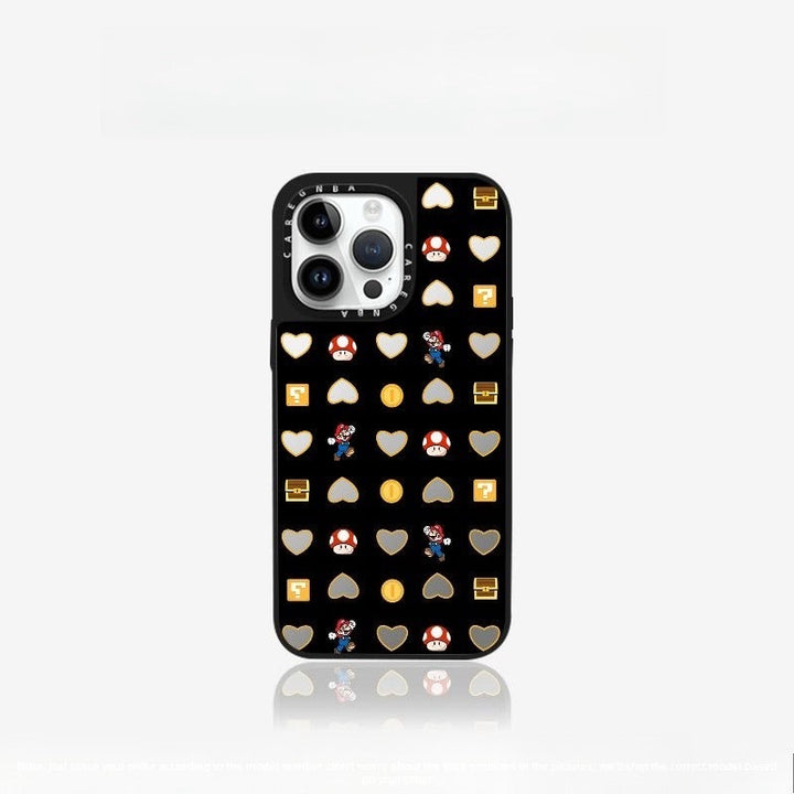 Mario Pixel Art iPhone Case – Nintendo Gaming Cover