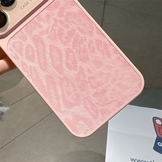 Elegant Pink Textured Phone Case – Durable & Stylish Protective Cover