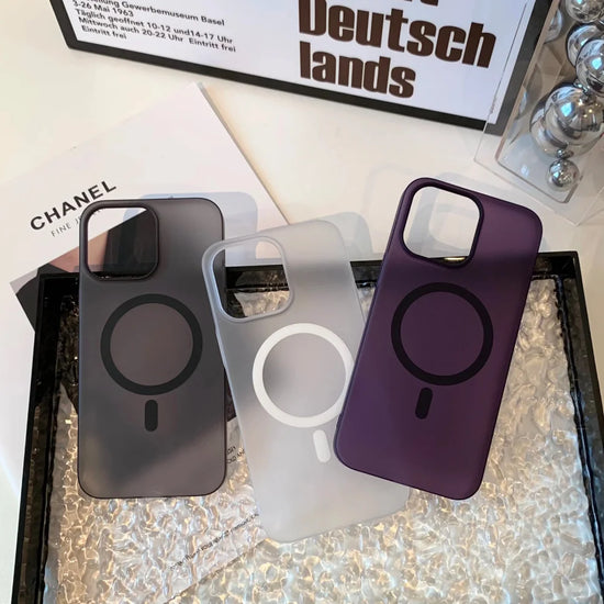 Frosted Ultra Thin MagSafe Case