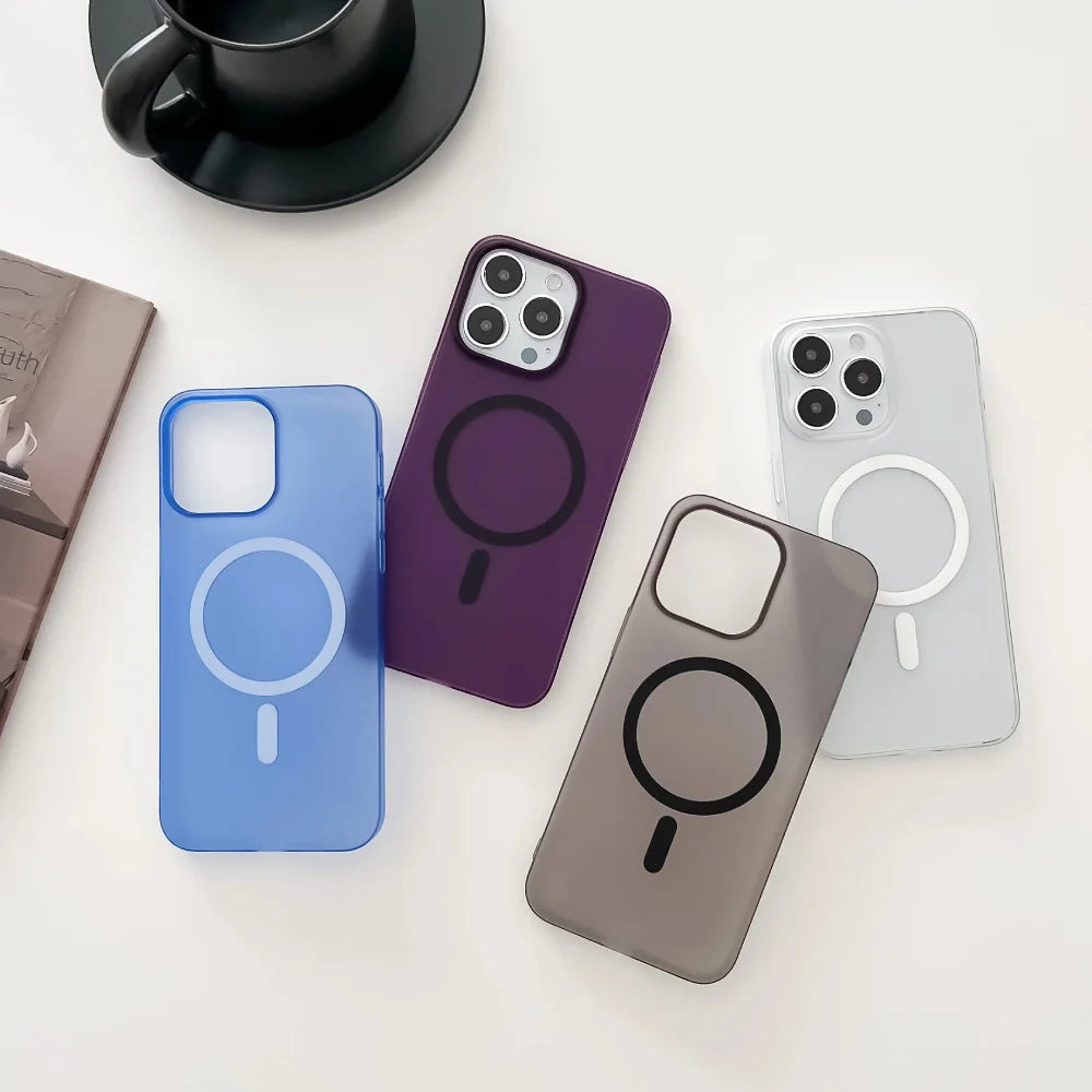 Frosted Ultra Thin MagSafe Case
