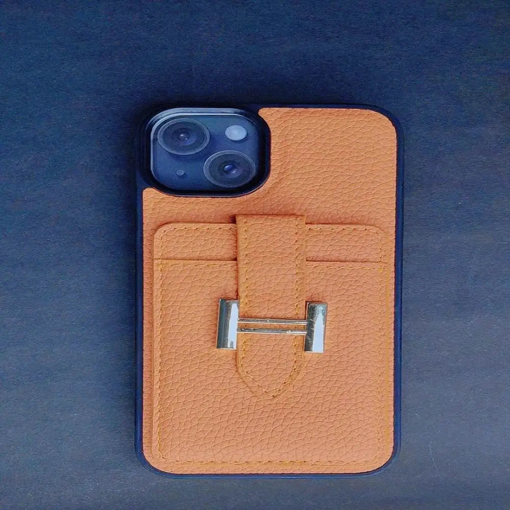 Luxury Brand H Wallet Case