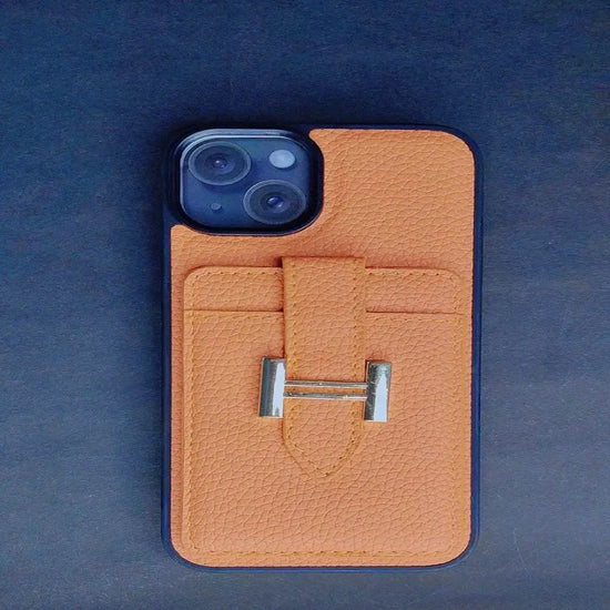Luxury Brand H Wallet Case