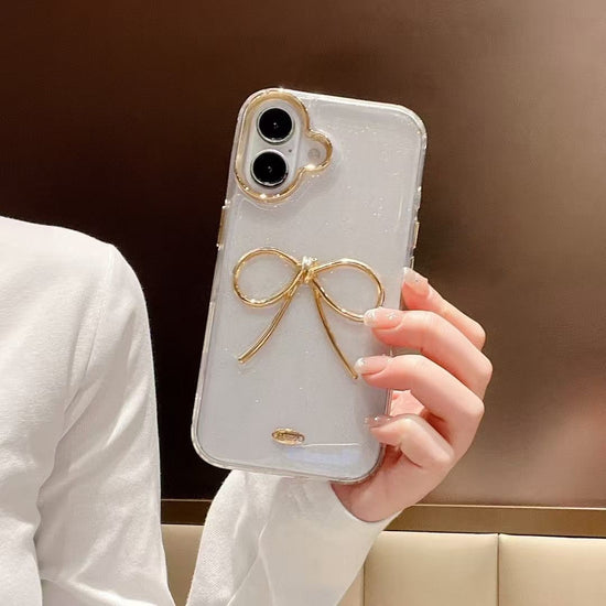 Glitter Belle Big Bow Phone Case