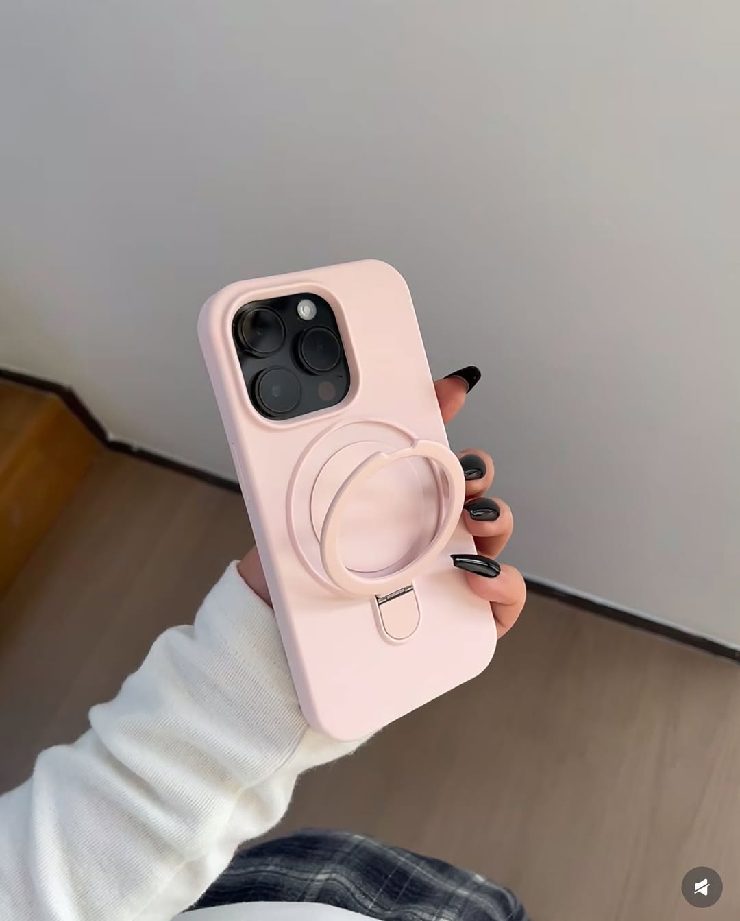 Lite Pink Kickstand magsafe Case