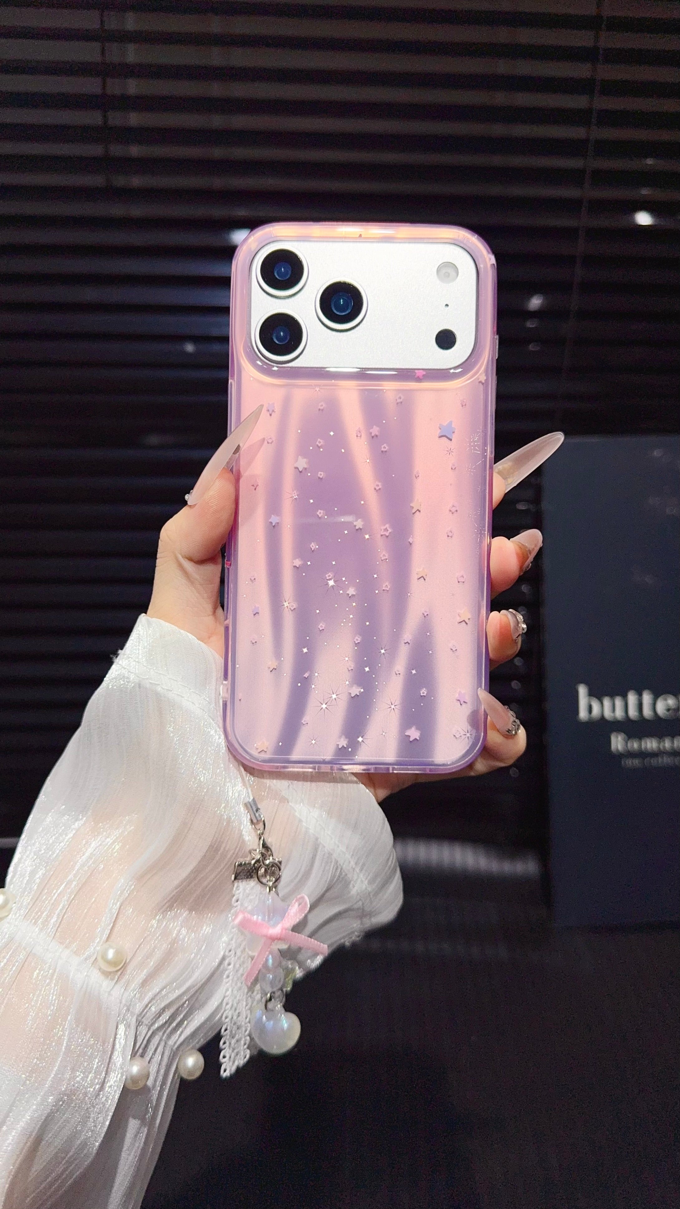 Pastel Purple Stardust Phone Case | Slim, Stylish & Protective Cover