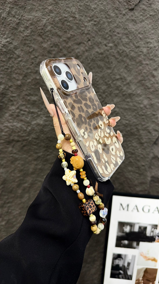 Leopard Print Phone Case – Stylish Brown Animal Pattern Cover