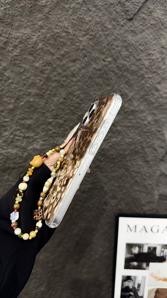 Leopard Print Phone Case – Stylish Brown Animal Pattern Cover