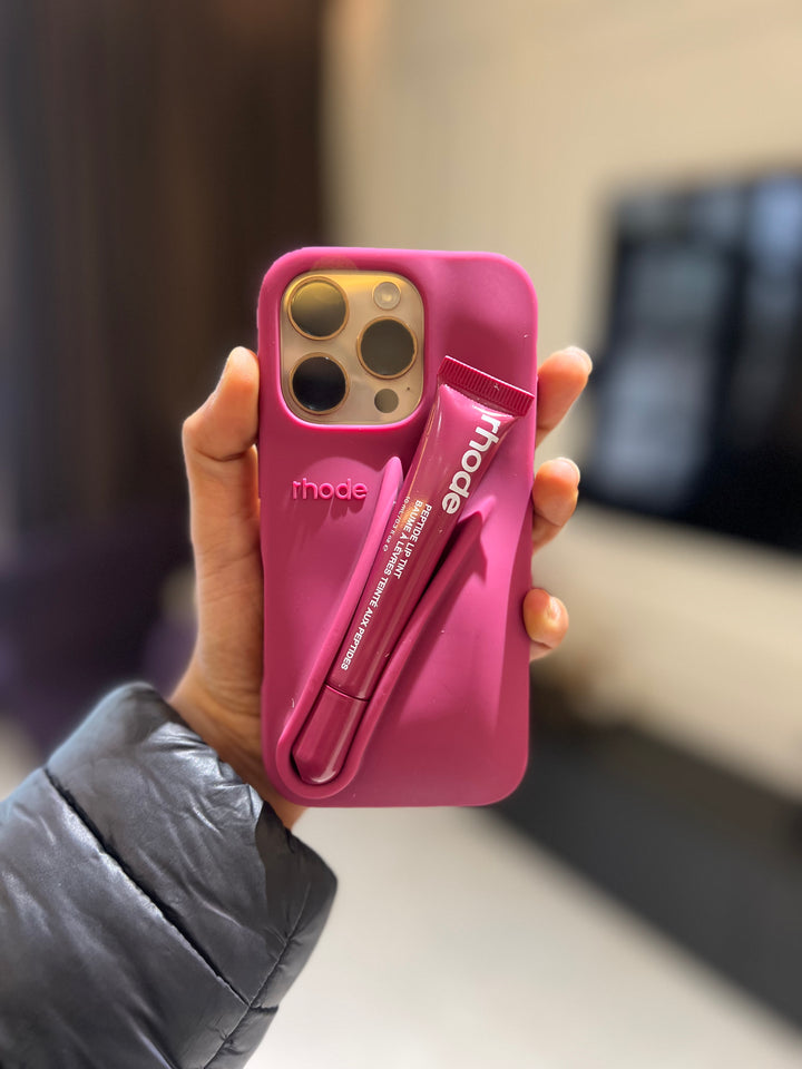 Trendy Lip Gloss iPhone Case—Beauty Must-Have!