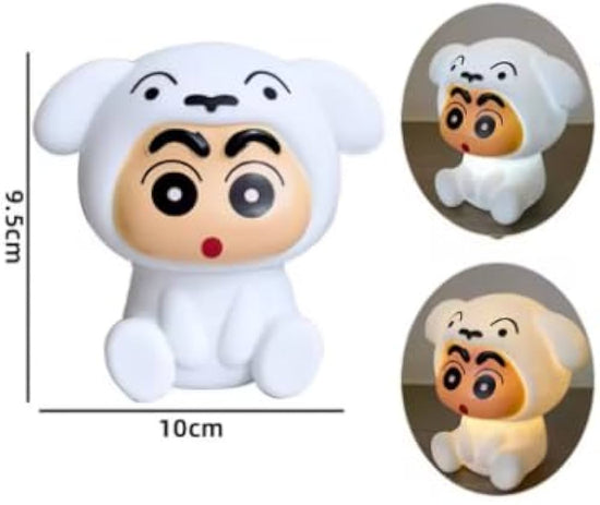 Cute Puppy LED Night Lamp for Kids | Soft Silicone Touch Lamp for Bedroom & Nursery