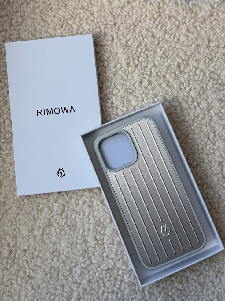 Rimowa Modern Vertical Line Matte iPhone Case for Everyday Style