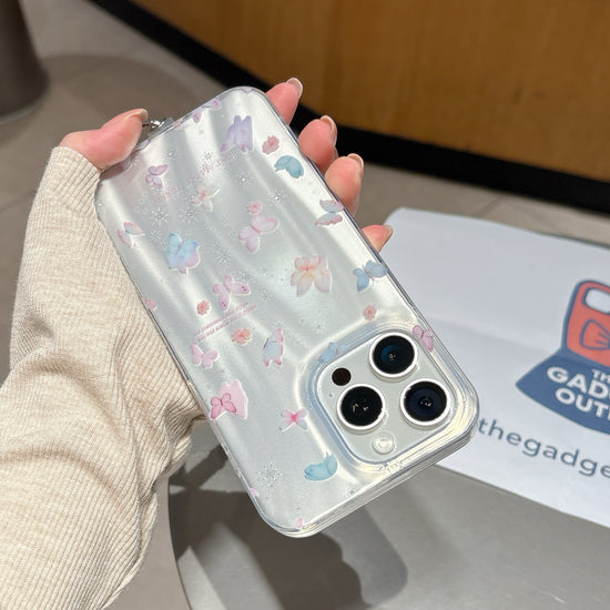 Dreamy Pastel Butterfly Clear Case – Cute, Light & Stylish Everyday Cover