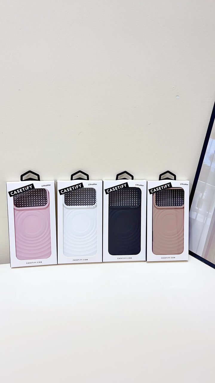 Wave Pattern MagSafe iPhone Case – Chic Minimal Design with Camera Protection