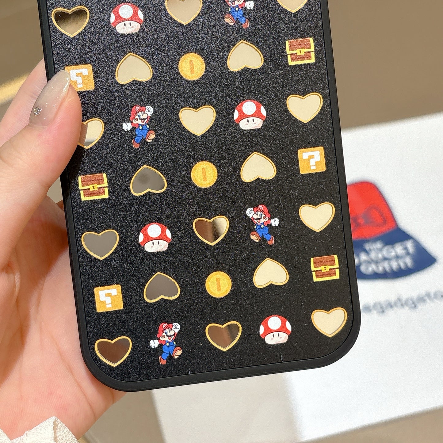 Mario Pixel Art iPhone Case – Nintendo Gaming Cover