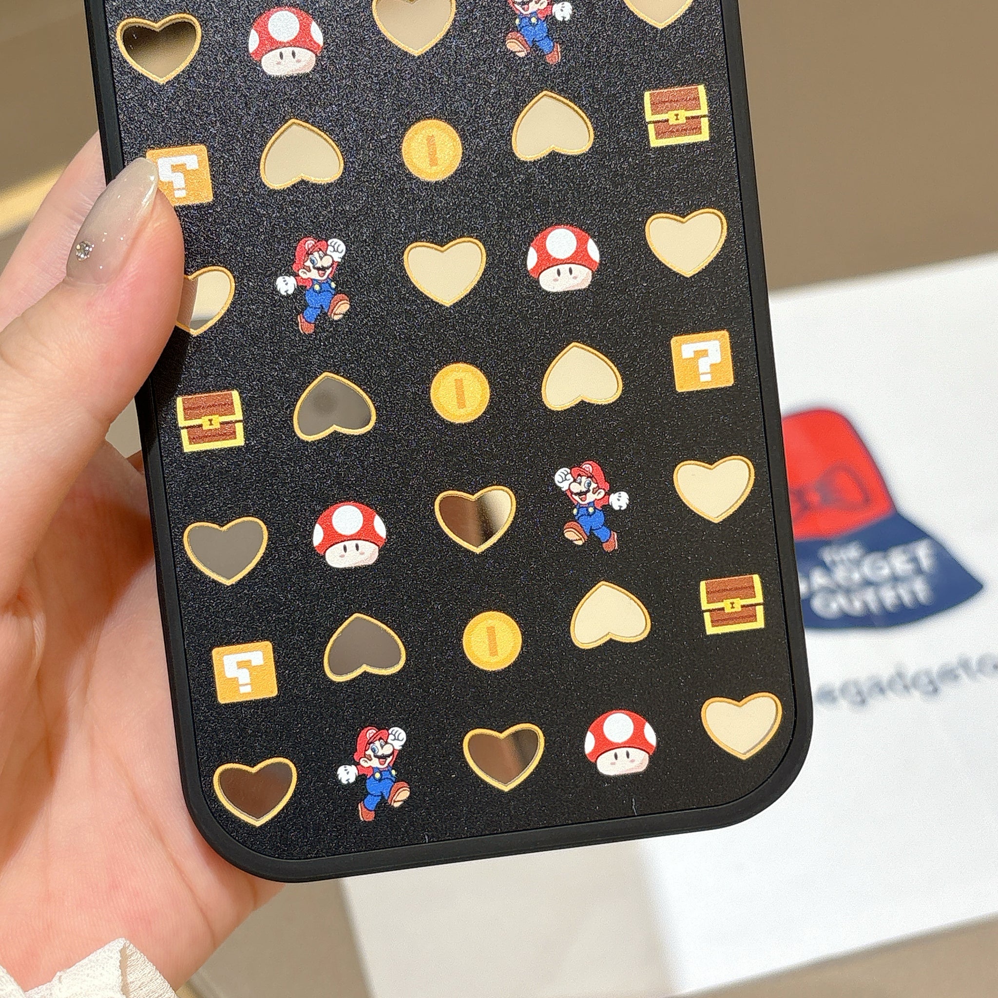 Mario Pixel Art iPhone Case – Nintendo Gaming Cover