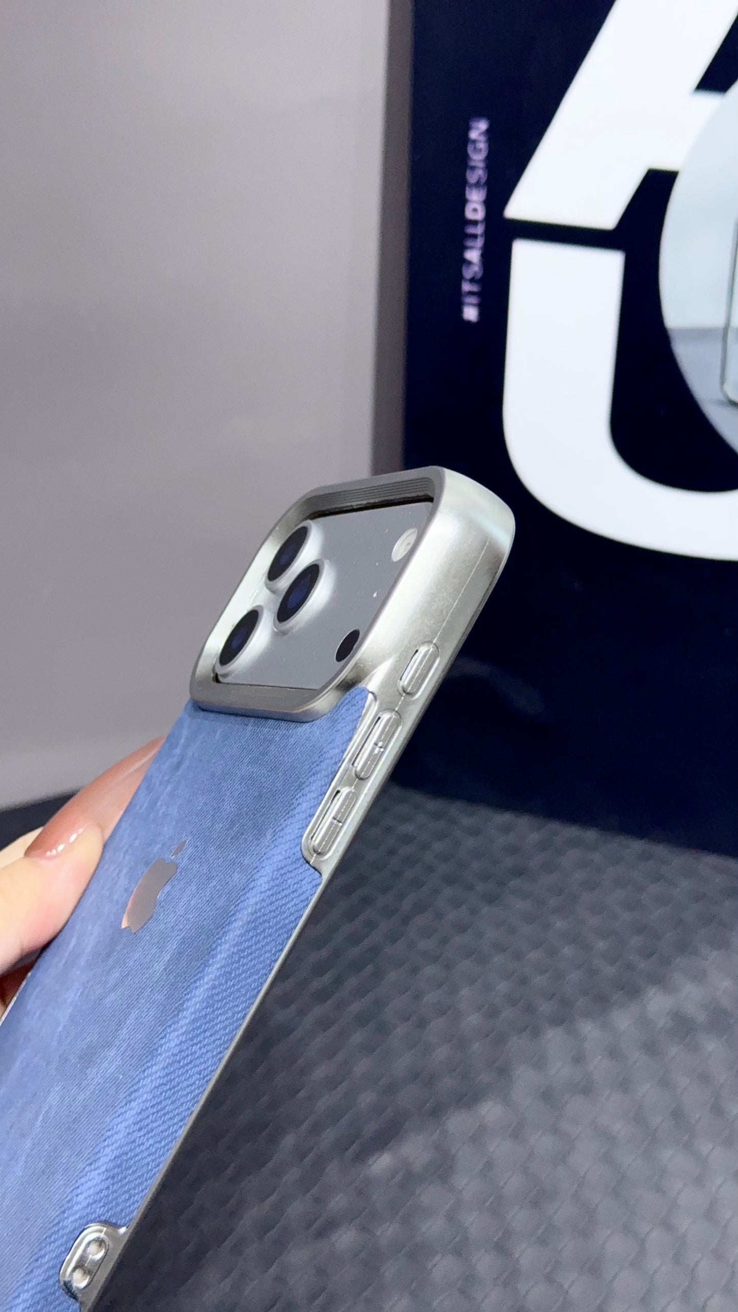 Denim Finish Protective Phone Case – 3 Modern Colours | Premium Texture | Everyday Comfort