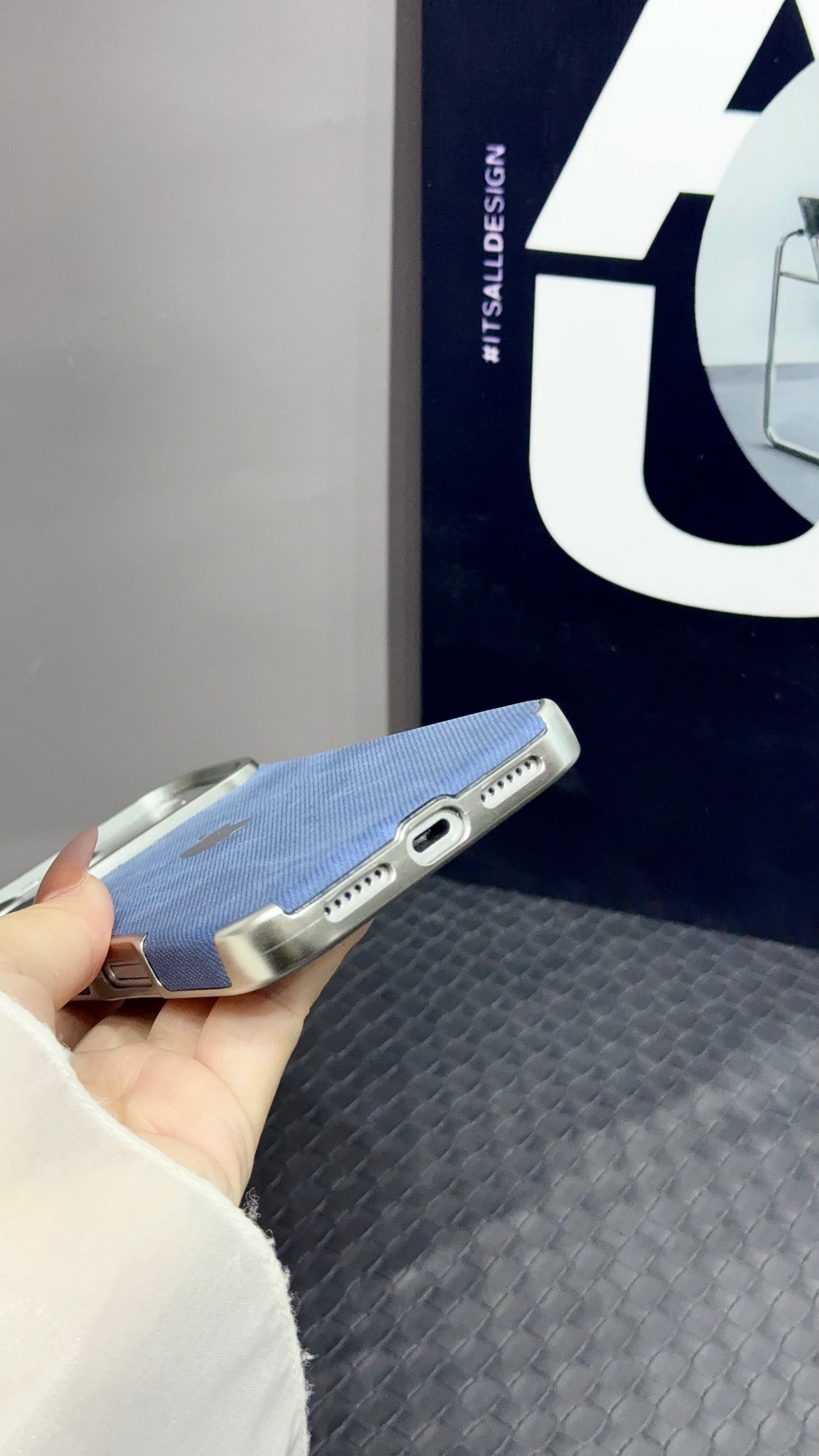 Denim Finish Protective Phone Case – 3 Modern Colours | Premium Texture | Everyday Comfort