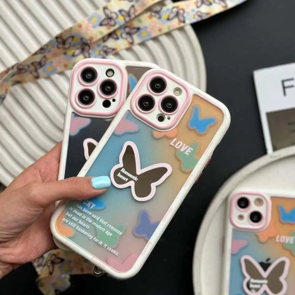 iPhone Butterfly Romantic Case