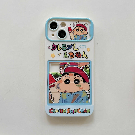 Colorful Mischief Shin-chan Puzzle Case