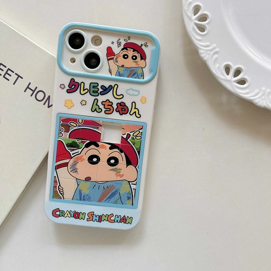 Colorful Mischief Shin-chan Puzzle Case