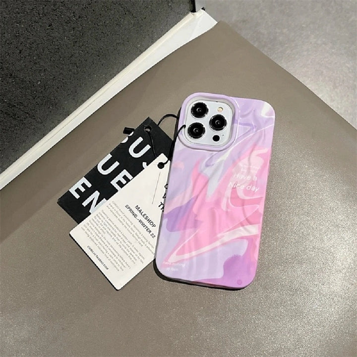 Blush Wave Art Case
