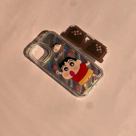 Standing Shinchan Case with Hand Grip