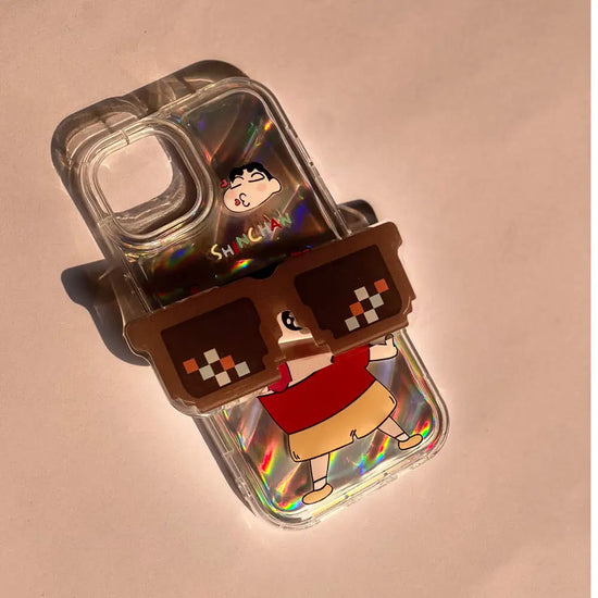 Standing Shinchan Case with Hand Grip