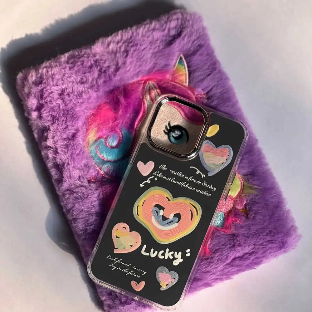 Lucky Heart Mirror Case