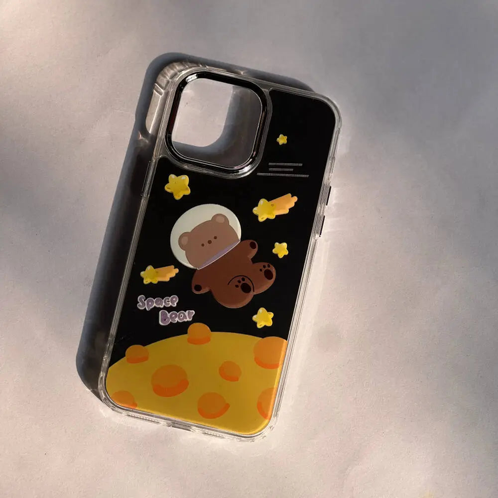 Space Bear Mirror Case