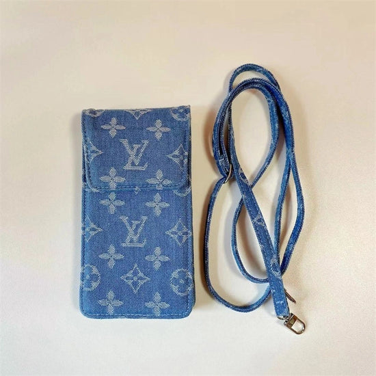 Luxury Brand Multipupose Sling Case Blue IV