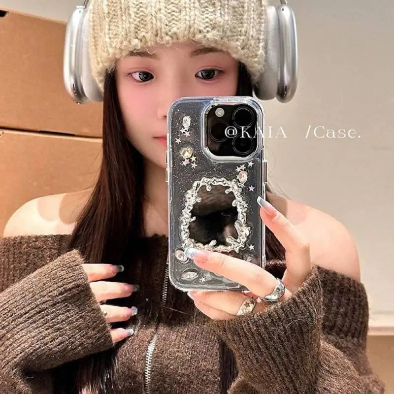 Cosmic Crystal Magical Mirror Case